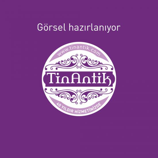 Makedonya Stil Elmas Ortası Jade Taşlı Gerdanlık